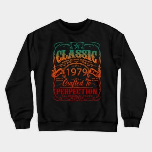 Vintage 1979 Limited Edition 45 Year old 45th Birthday Crewneck Sweatshirt